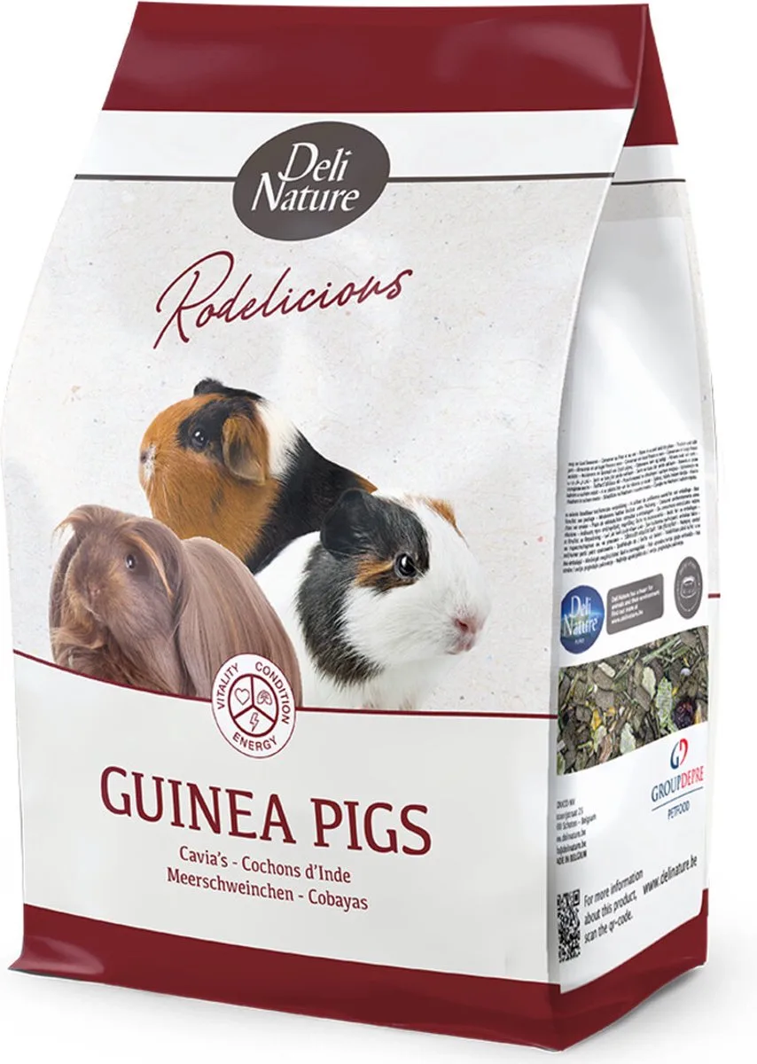 4x Deli Nature Rodelicious Cavia's 2,5 kg van Deli Nature – productfoto