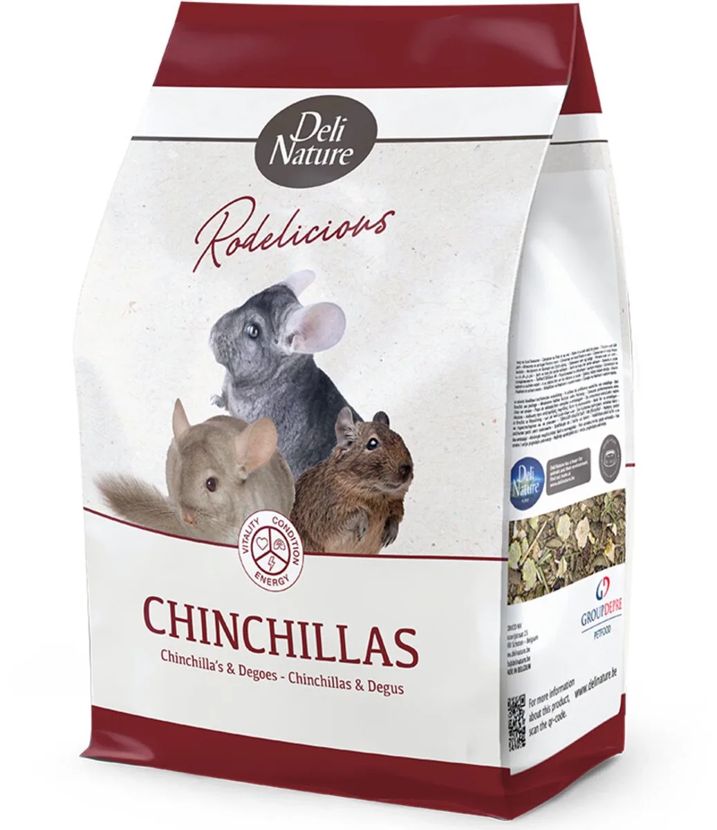 4x Deli Nature Rodelicious Chinchilla's 2,5 kg van Deli Nature – productfoto