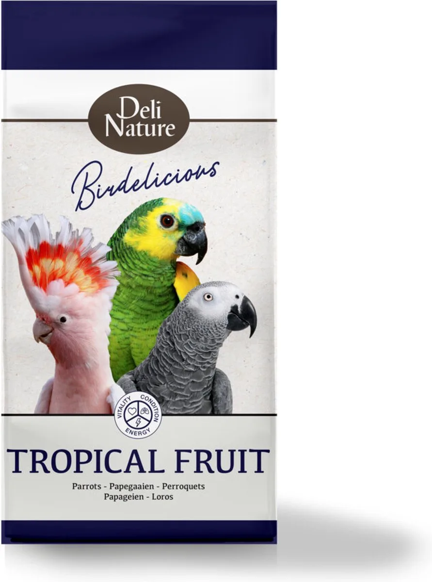 5x Deli Nature Birdelicious Tropical Fruit 750 gr van Deli Nature – productfoto