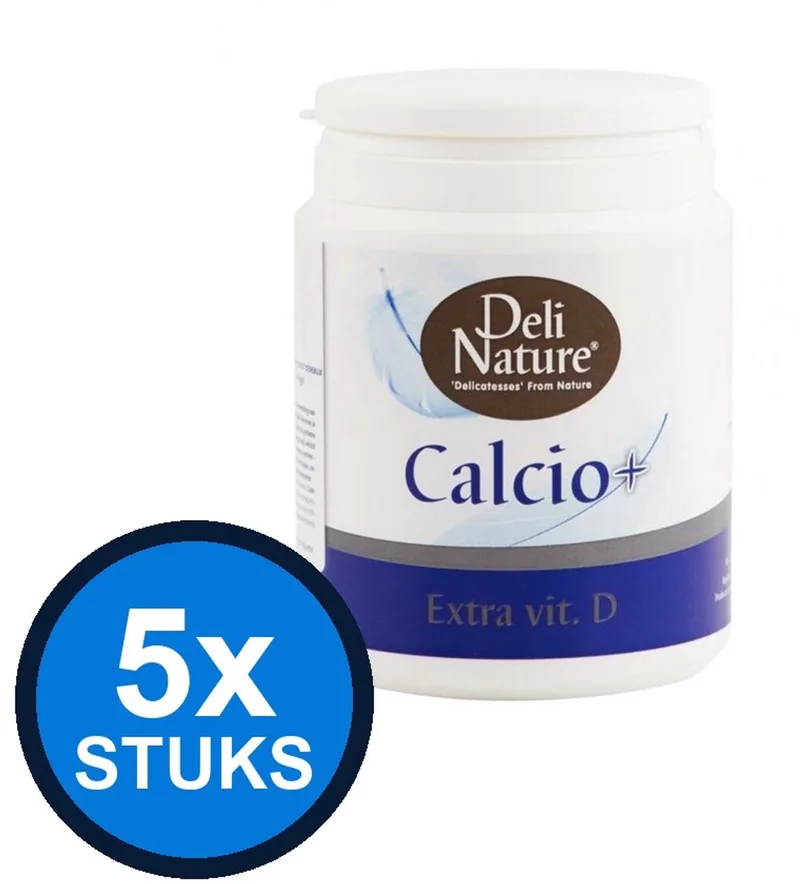 5x Deli Nature - calcio+ 500gr - Vogelvoer - 500 g de Deli Nature – photo produit