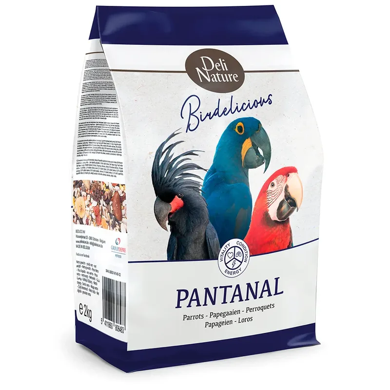 Birdelicious Loros Pantanal-750g Vogelvoer by Deli Nature – product photo 1 of 2