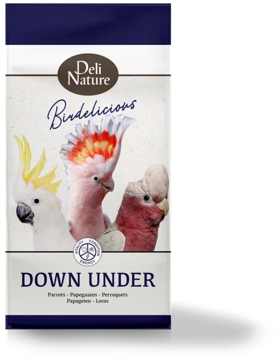 Birdelicious Papegaaien Down Under - 5 x 750 gr - Voordeelverpakking de Deli Nature – photo produit