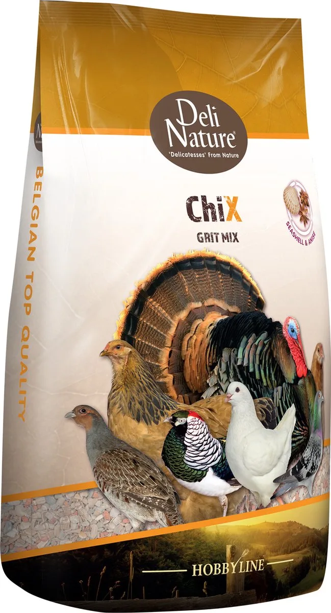 Chix Kippen Grit 3 kg fra Deli Nature – produktbillede