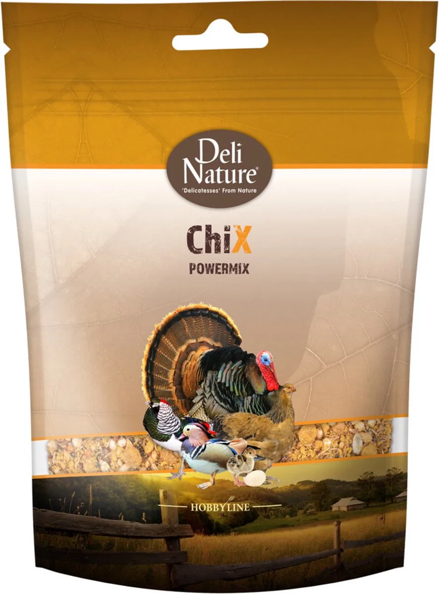 Chix Powermix - 10 x 750 gr - Voordeelverpakking fra Deli Nature – produktbillede