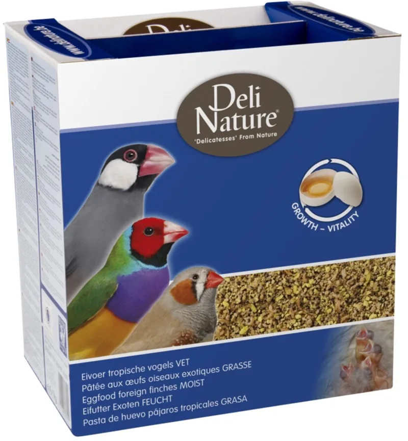 Eivoer Tropische Vogels Vet 1 kg von Deli Nature – Produktfoto