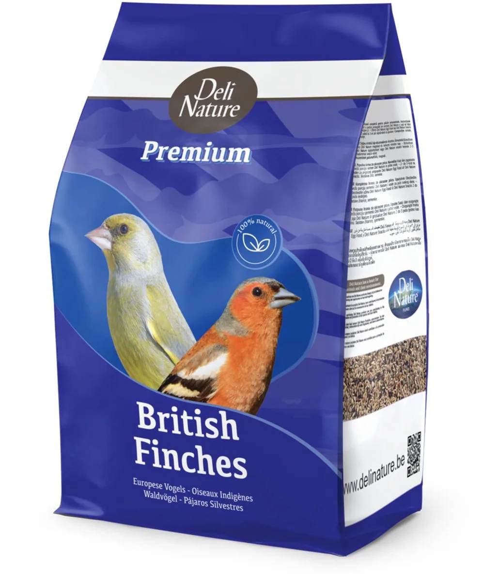 Europese Vogels Premium - 4 x 4 kg - Voordeelverpakking de Deli Nature – photo produit