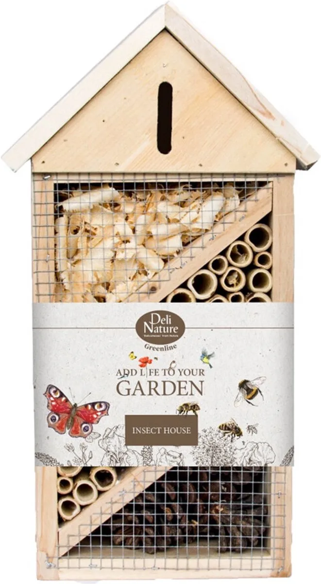 Greenline Insect House von Deli Nature in Grün – Produktfoto
