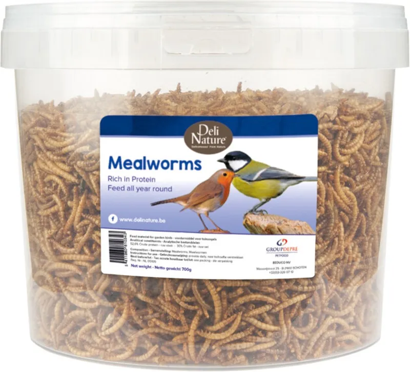 Greenline Meelwormen 700 gr de Deli Nature – photo produit
