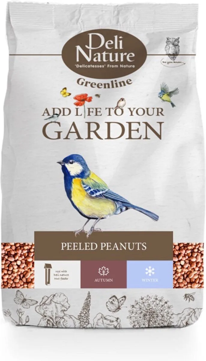 Greenline Peeled Peanuts 850 gr de Deli Nature – photo produit