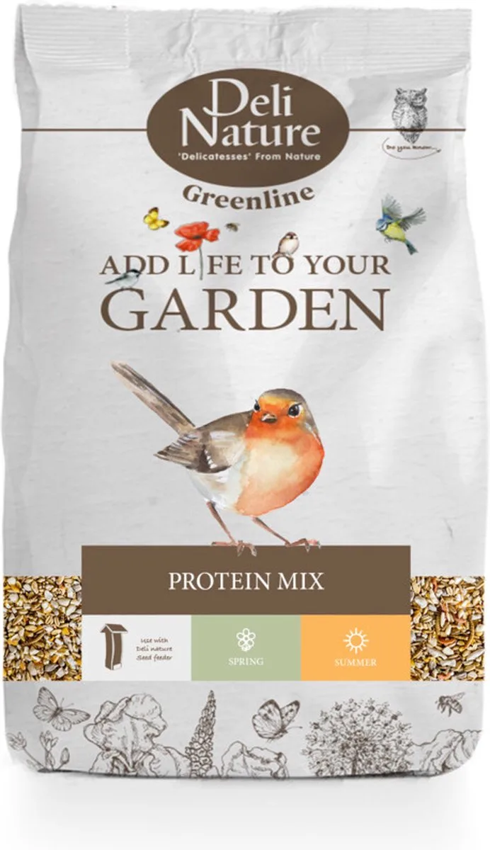 Greenline Protein Mix - 6 x 2 kg - Voordeelverpakking by Deli Nature – product photo