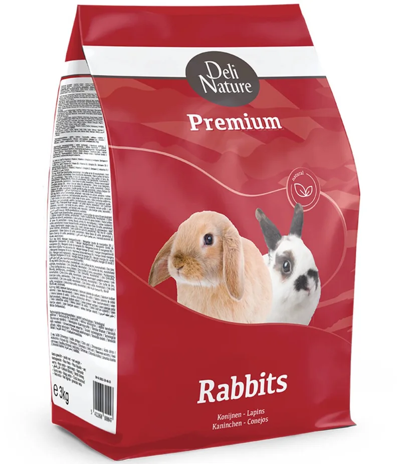 Konijnenvoer Premium Graanvrij - 12,5 kg by Deli Nature – product photo