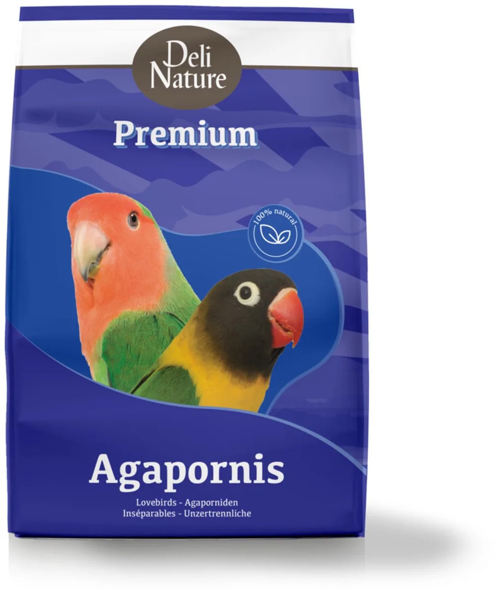 Premium Agapornide - 4 x 4 kg - Voordeelverpakking von Deli Nature – Produktfoto