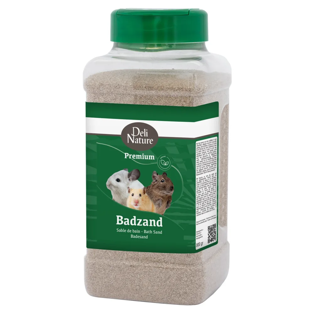Premium Badzand Knaagdier 800 gr van Deli Nature – productfoto