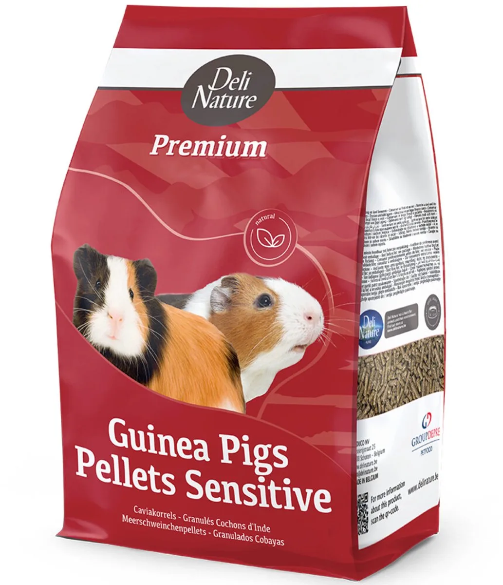 Premium Caviakorrels Sensitive - 4 x 4 kg - Voordeelverpakking van Deli Nature – productfoto