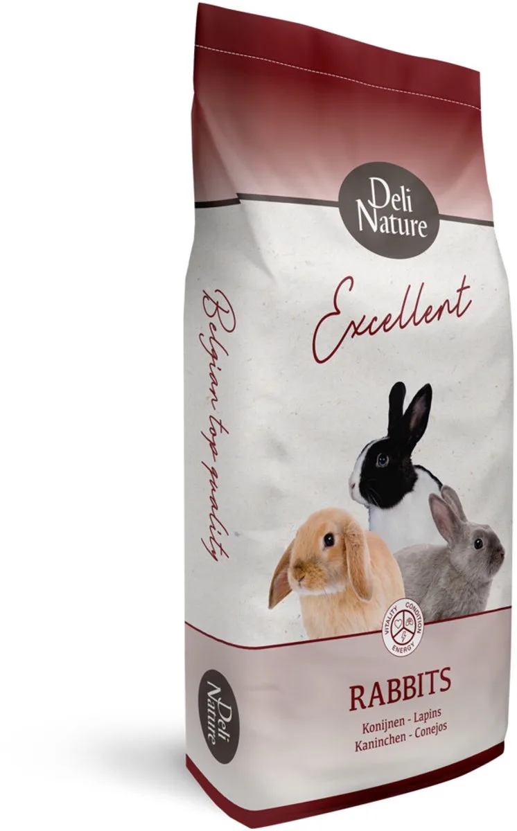 Premium Konijnenvoer Graanvrij - 12,5 kg von Deli Nature – Produktfoto