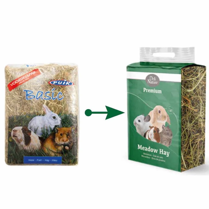 Premium Weidehooi - 2 kg fra Deli Nature – produktbillede