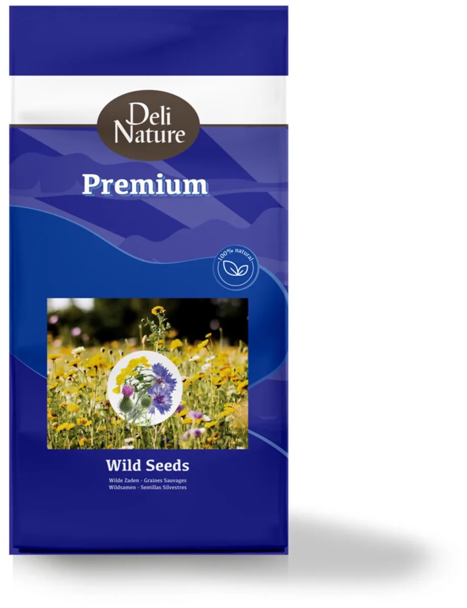Premium Wilde Zaden - 10 x 600 gr - Voordeelverpakking by Deli Nature – product photo