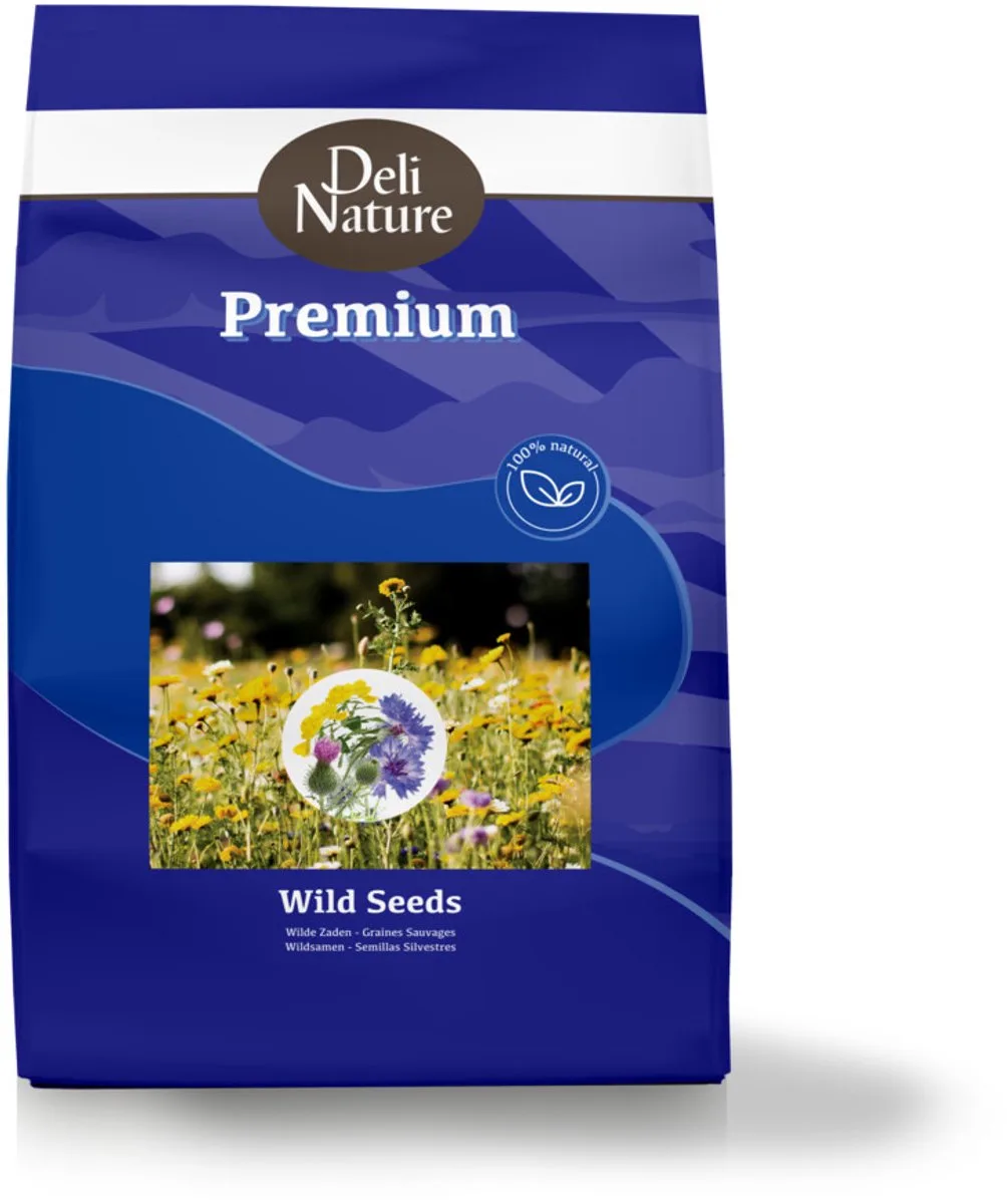 Premium Wilde Zaden - 4 x 3 kg - Voordeelverpakking de Deli Nature – photo produit
