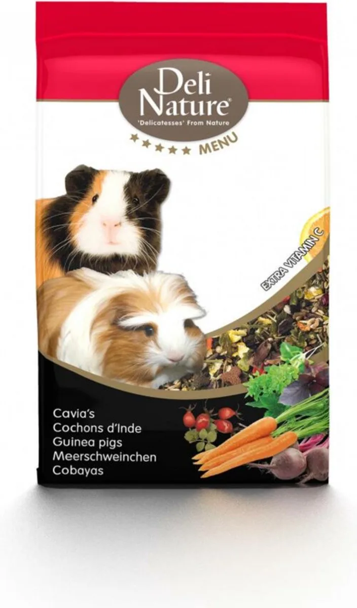 Menu 5* Para Cobayas-5kg Nagetierfutter von Deli Nature – Produktfoto