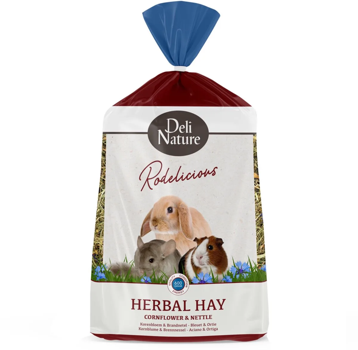 Rodelicious Kruidenhooi Korenbloem & Brandnetel - 600gr von Deli Nature – Produktfoto