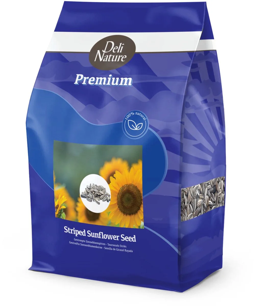 Zonnepit Gestreept - 4 x 2,5 kg - Voordeelverpakking by Deli Nature – product photo