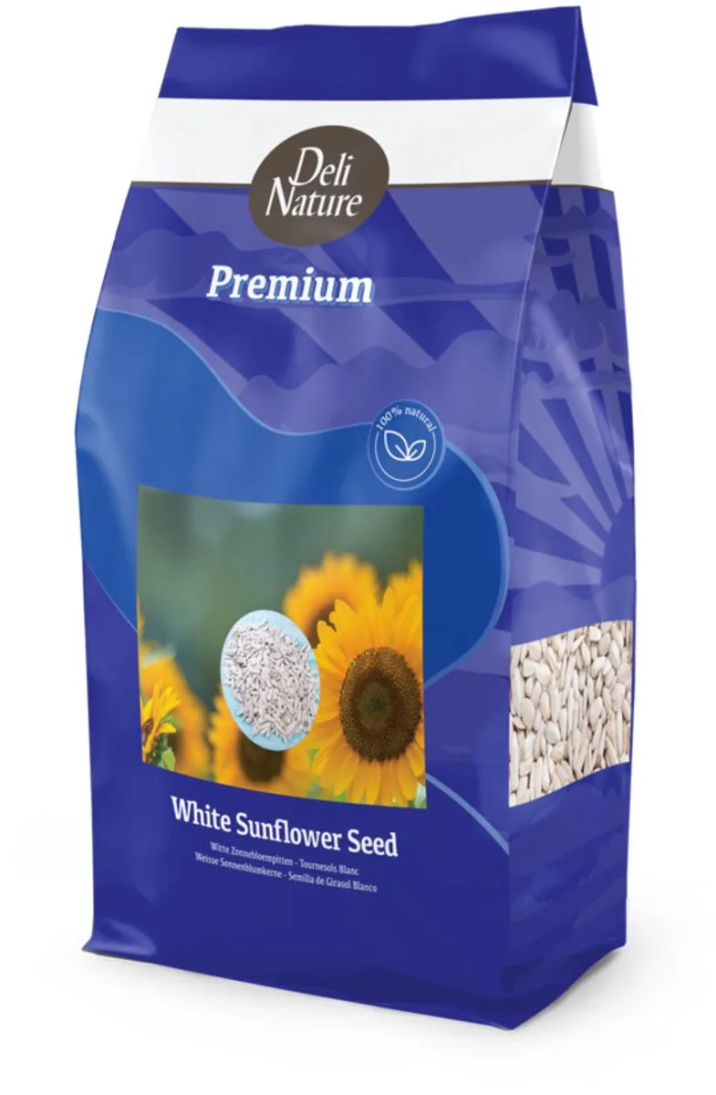 Zonnepit Wit - 4 x 2 kg - Voordeelverpakking by Deli Nature – product photo