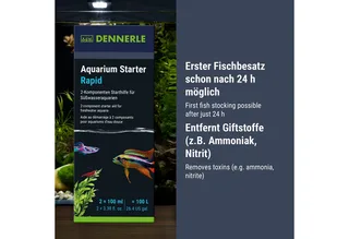 Aquarium Starter Rapid 200ml by Dennerle in White – product photo 4 of 5