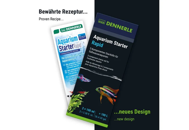 Aquarium Starter Rapid 200ml by Dennerle in White – product photo 2 of 5