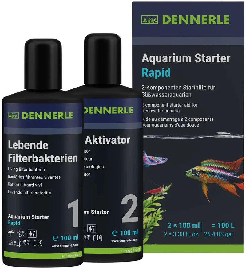 Aquarium Starter Rapid 200ml by Dennerle in White – product photo 1 of 5