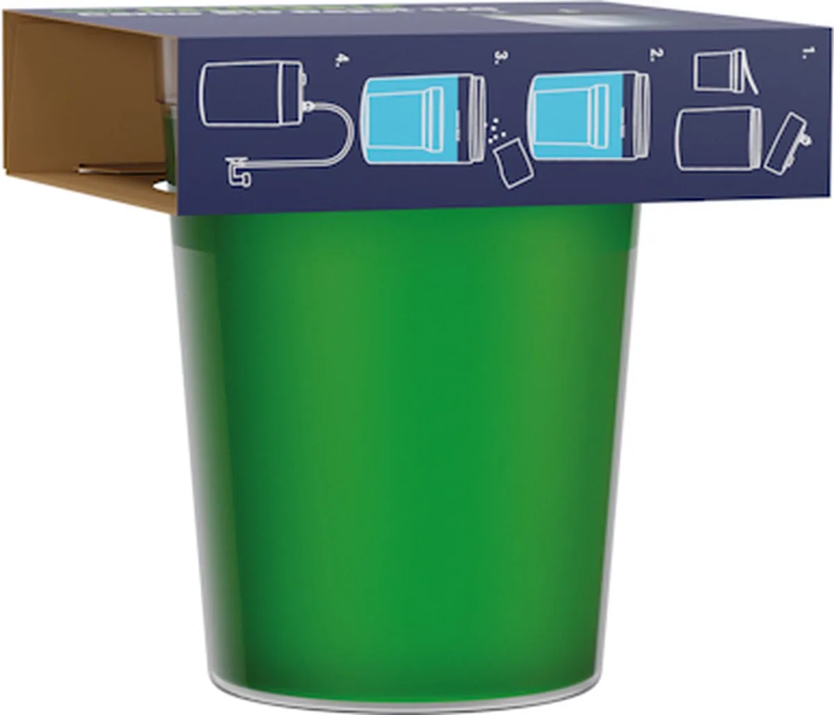 Carbo Bio Depot 120 liter van Dennerle in Groen – productfoto