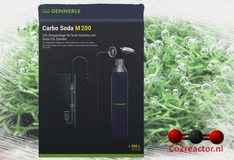 Carbo Soda M200 - Aquarium CO2 systeem met sodafles - Voor Aquaria tot 200 Liter by Dennerle in Color – product photo