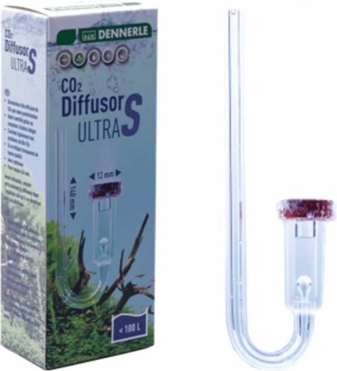 CO2 Diffusor Ultra S - Tot 100L de Dennerle en Transparent – photo produit