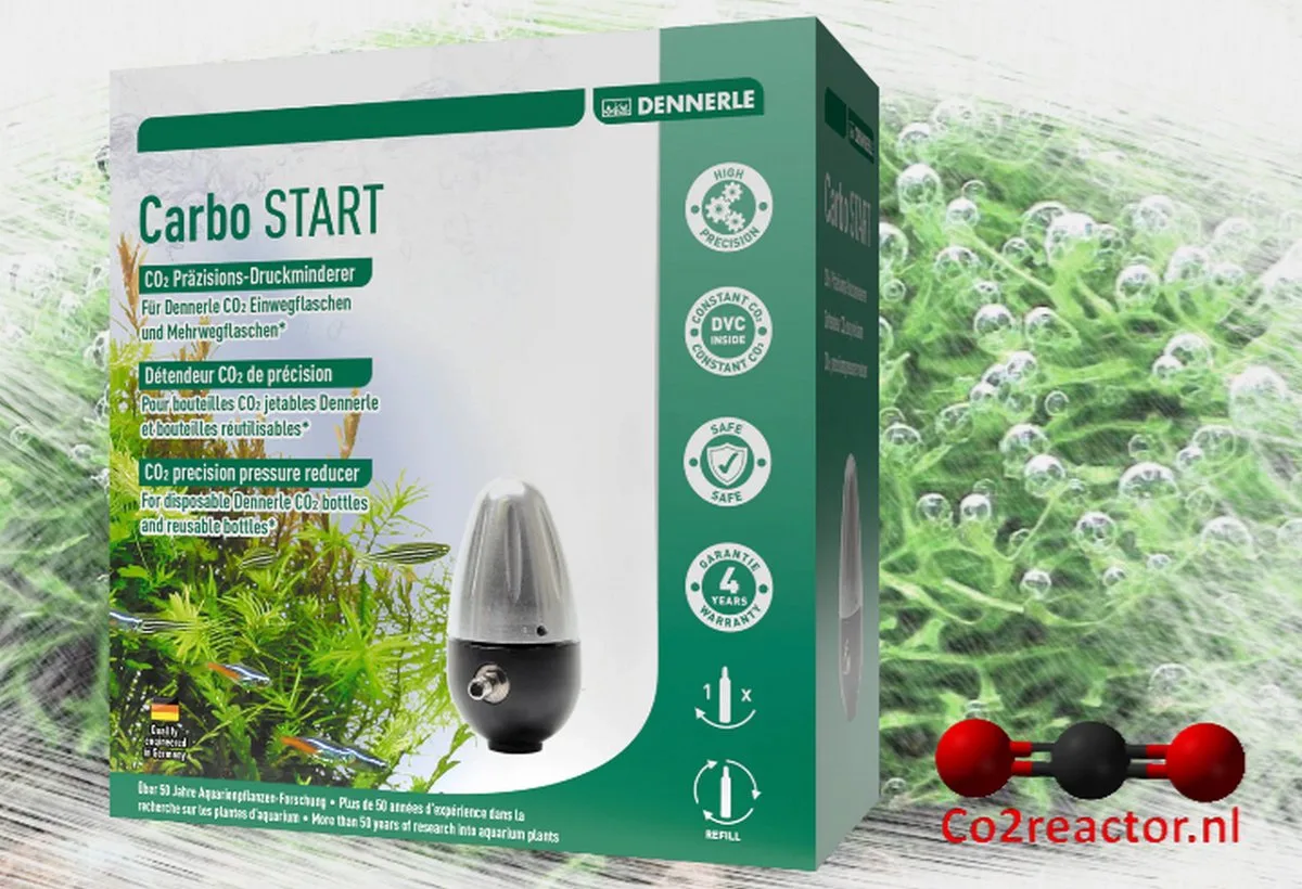 CO2 Drukverminderaar Carbo Start de Dennerle en Gris – photo produit