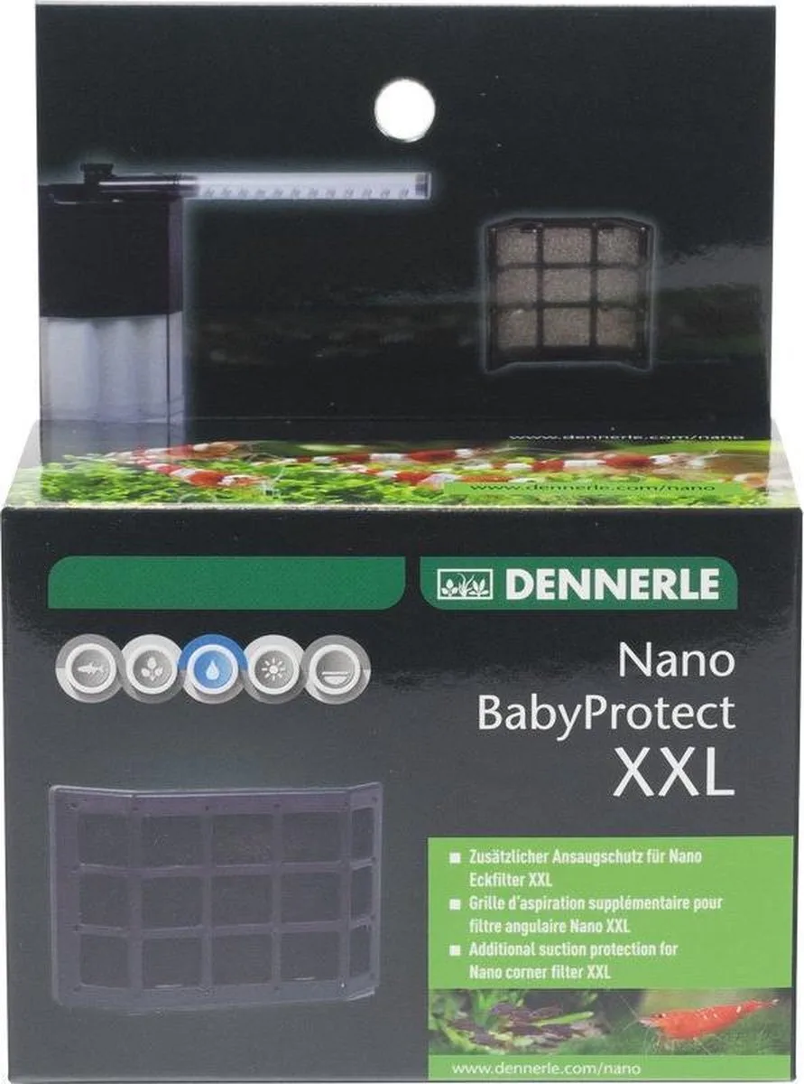 hoekfilter baby protect XXL - past op Dennerle hoekfilter XXL van Dennerle – productfoto