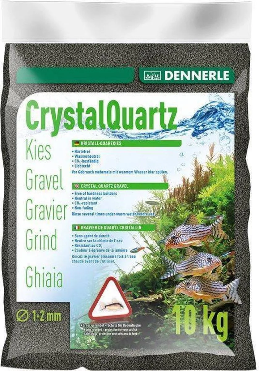 kwartsgrind zwart - Inhoud: 10 kilo de Dennerle en Color – photo produit