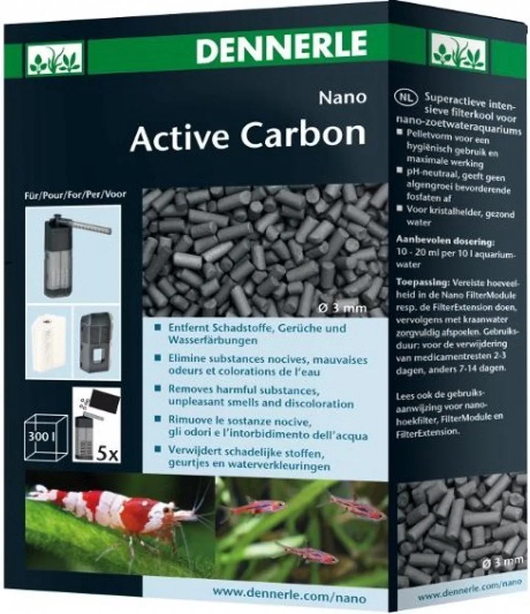 Nano Active Carbon 300ML van Dennerle – productfoto
