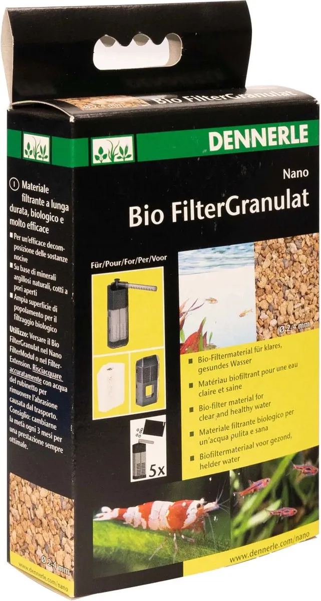 Nano Bio Filtergranulaat 300ml | Filtermateriaal | Osmose apparatuur van Dennerle – productfoto