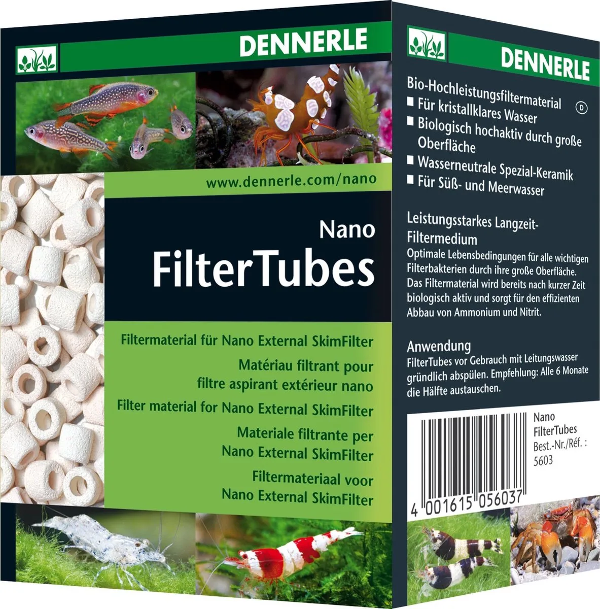 Nano FilterTubes - 500ML van Dennerle – productfoto