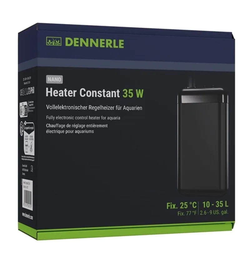 Nano Heater Constant - Aquarium Verwarming 35W by Dennerle in Black – product photo 1 of 5