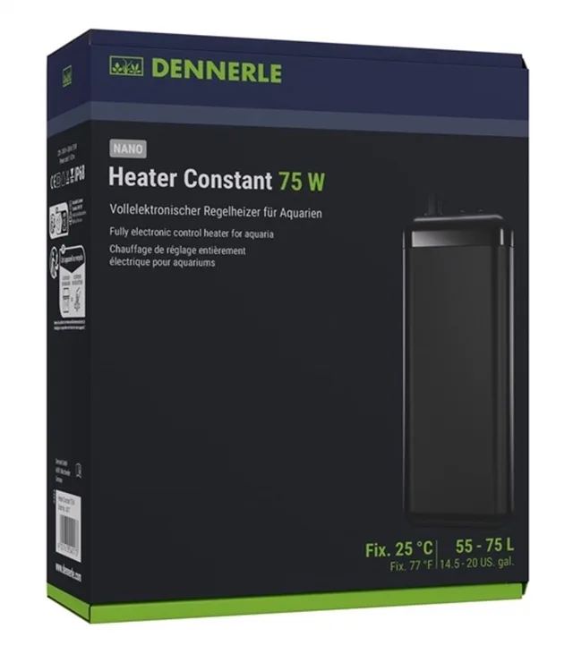 Nano Heater Constant - Aquarium Verwarming 75W