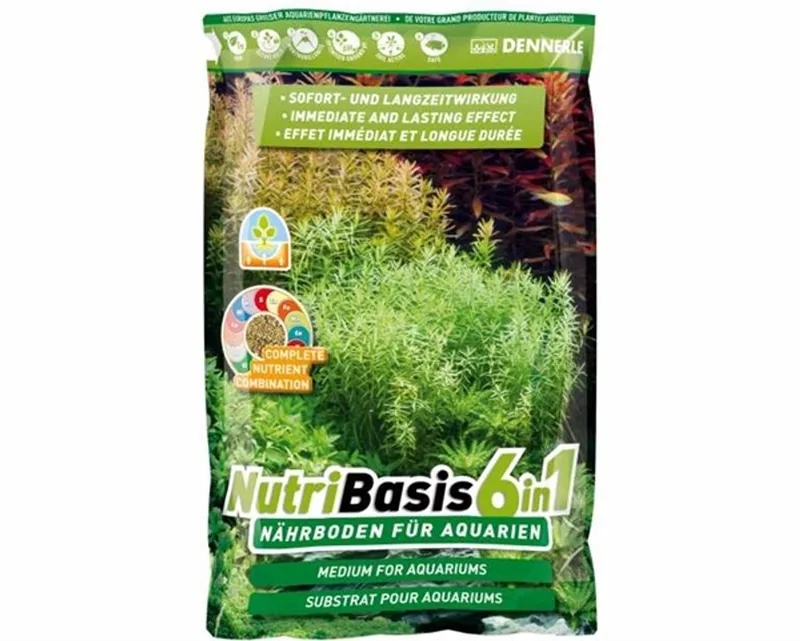 NutriBasis 6in1 - Inhoud: 4,8 kilo - Complete aquarium voedingsbodem by Dennerle – product photo
