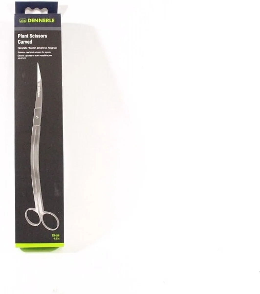 Plant Scissors Curved 25 Cm de Dennerle en Gris – photo produit
