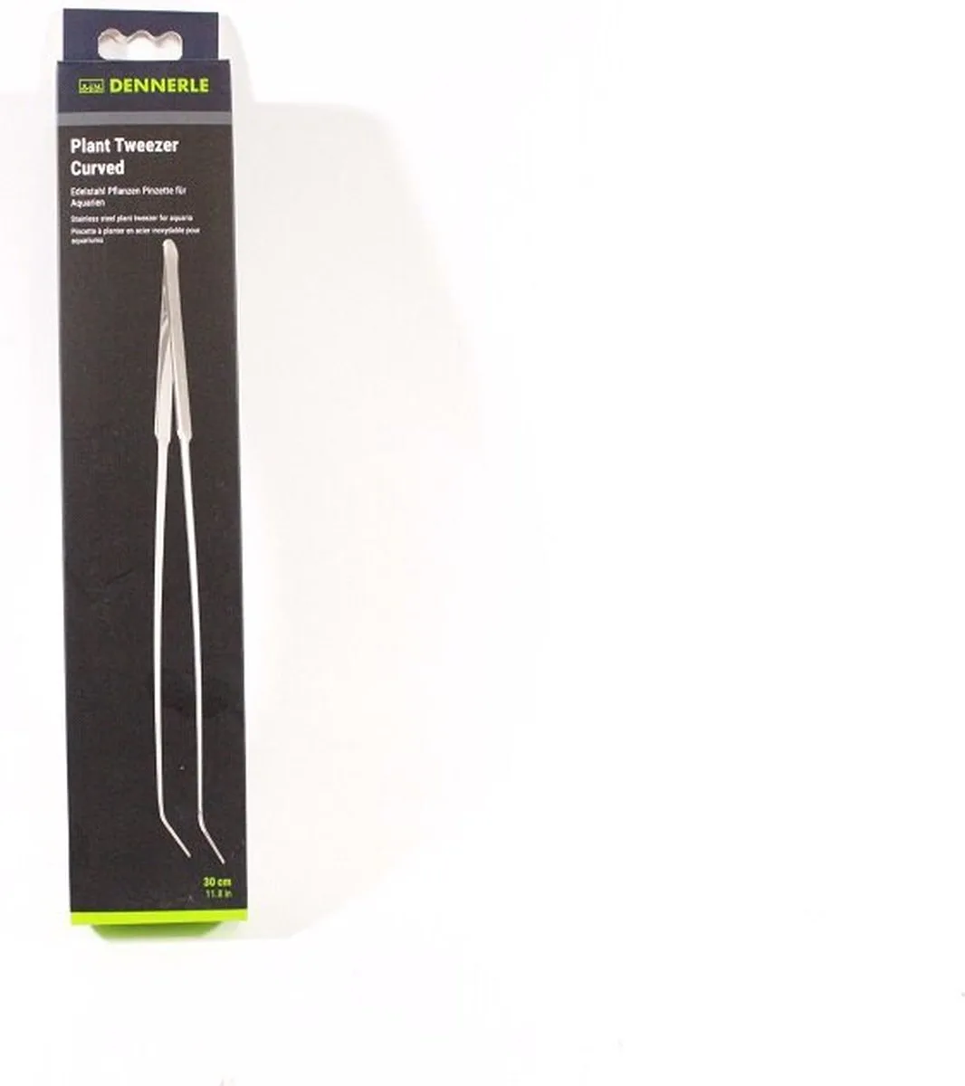 Plant Tweezers Curved 30CM de Dennerle en Gris – photo produit