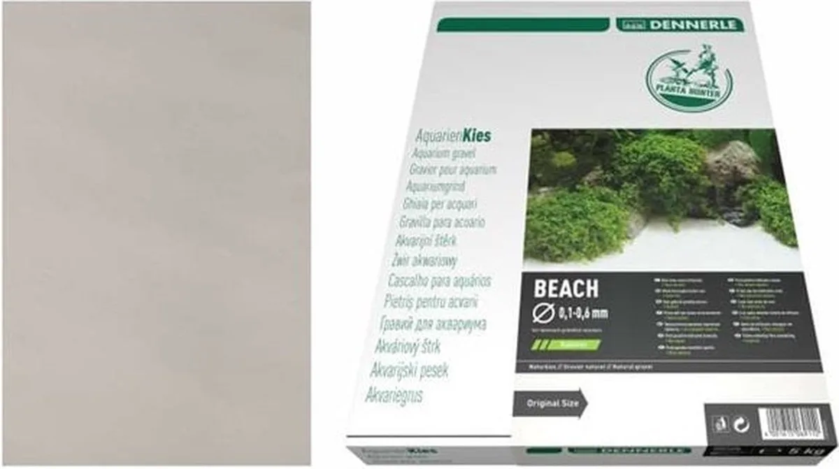 Plantahunter Beach natuurgrind - Inhoud: 5 kilo de Dennerle en Blanc – photo produit