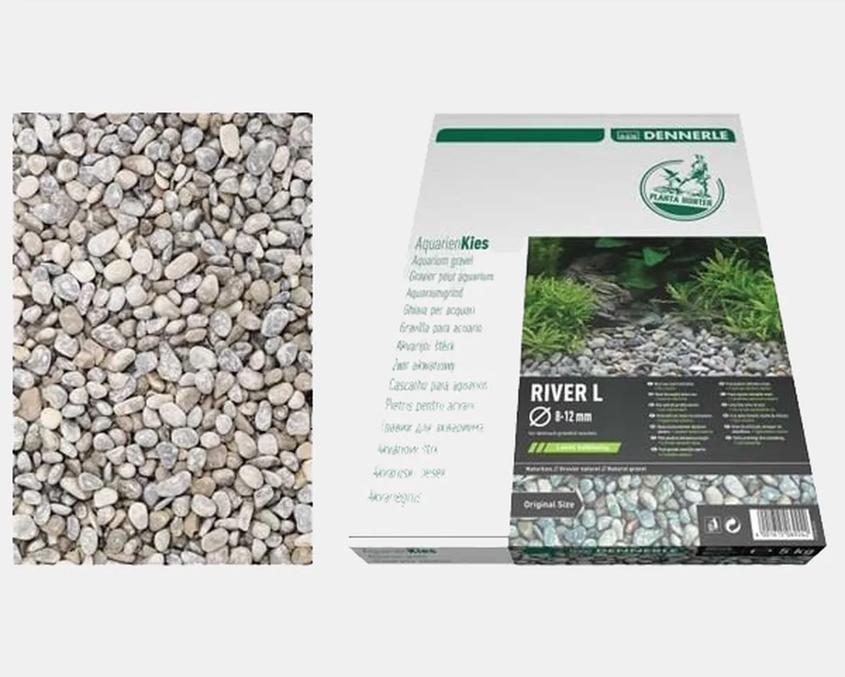Plantahunter River natuurgrind - Inhoud: 5 kilo van Dennerle in Color – productfoto