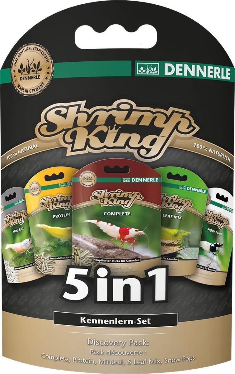 Shrimp King 5 in 1 - Garnalenvoer de Dennerle – photo produit