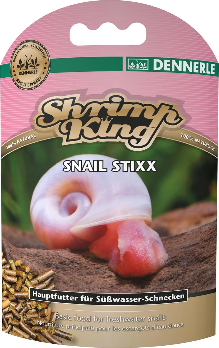 Shrimp King Snail Stixx de Dennerle – photo produit