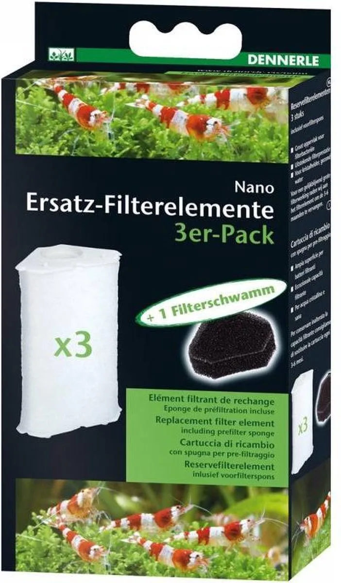 vervangend filterelement voor de Hoekfilter(XL) de Dennerle – photo produit