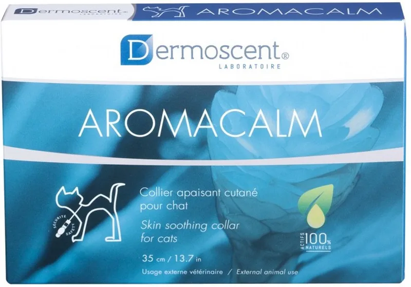 Aromacalm Dermo-Collar - Kat van Dermoscent in Blauw – productfoto