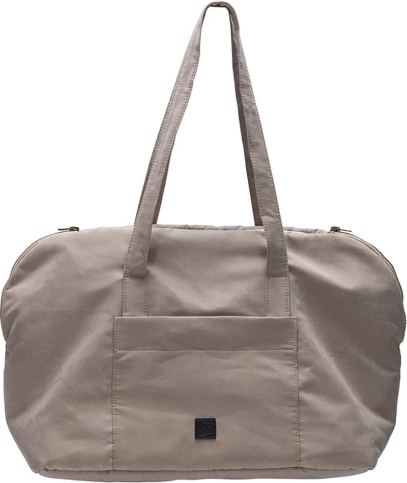 Bundu Draagtas Hond - Hondentas - Voor kleine honden - Stevige bodem - 48x23x33 cm de Designed by Lotte en Beige – photo produit